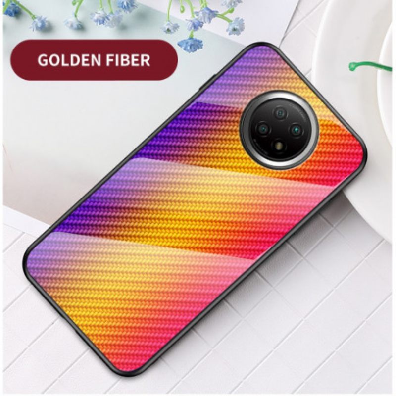 Case Xiaomi Redmi Note 9 5G / 9T 5G Carbon Fiber Karkaistu Lasi