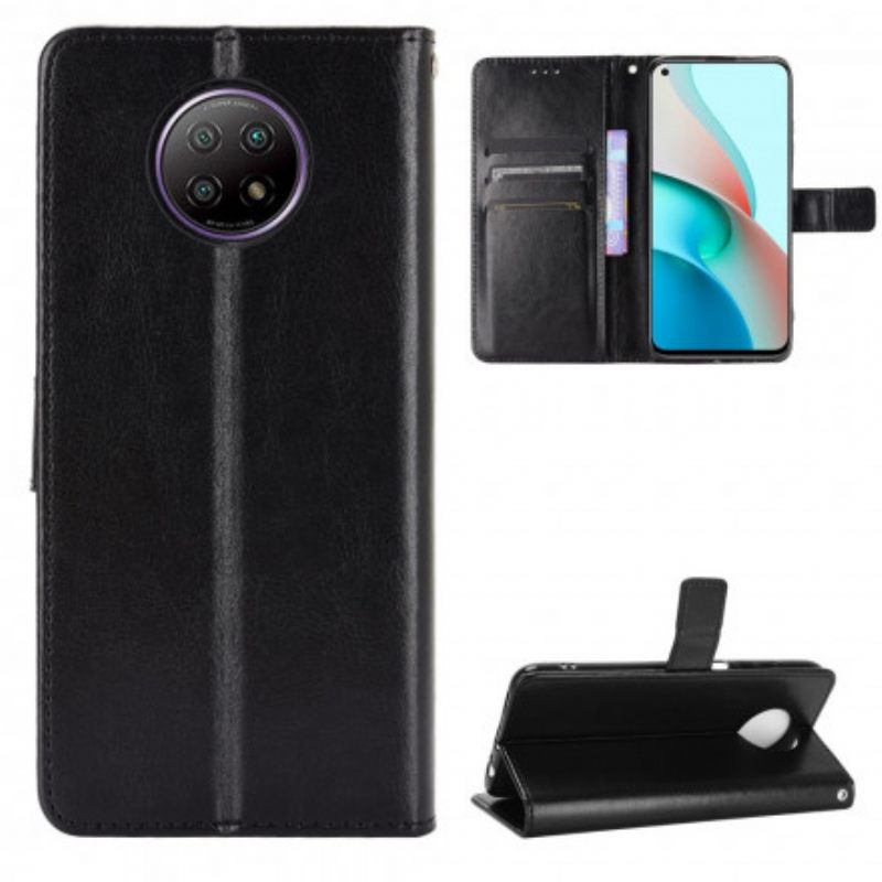 Flip Case Xiaomi Redmi Note 9 5G / 9T 5G Keinonahka Näyttävä