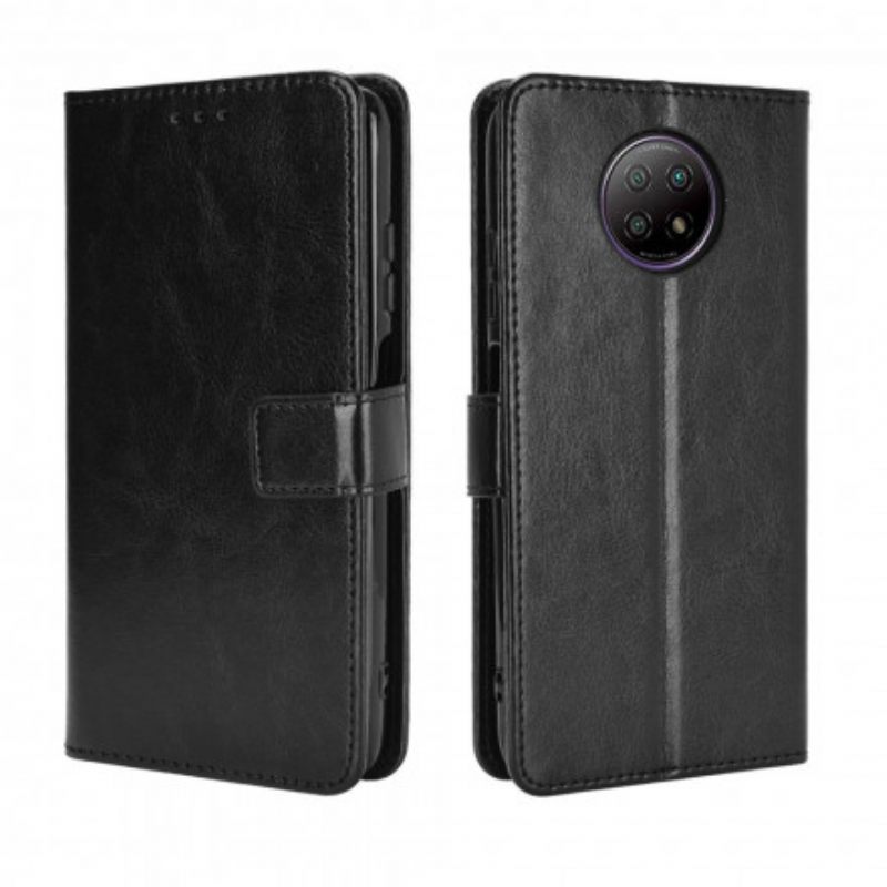 Flip Case Xiaomi Redmi Note 9 5G / 9T 5G Keinonahka Näyttävä