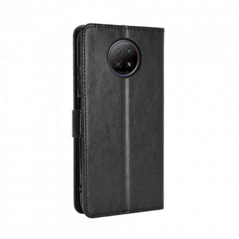 Flip Case Xiaomi Redmi Note 9 5G / 9T 5G Keinonahka Näyttävä