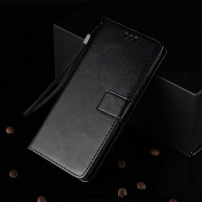 Flip Case Xiaomi Redmi Note 9 5G / 9T 5G Keinonahka Näyttävä