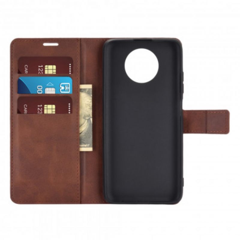 Flip Case Xiaomi Redmi Note 9 5G / 9T 5G Slim Extreme Leather Effect