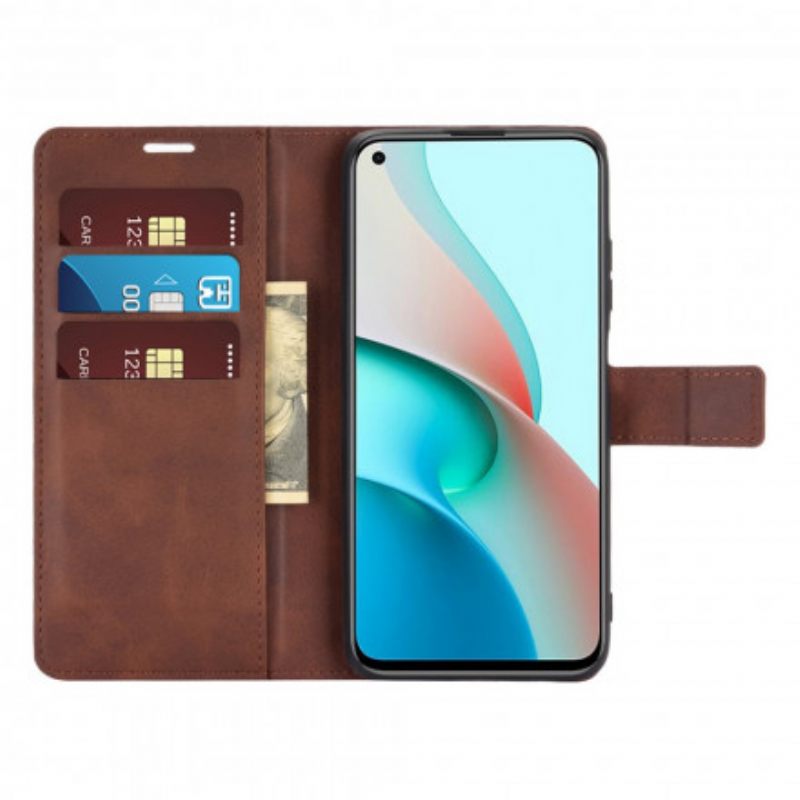 Flip Case Xiaomi Redmi Note 9 5G / 9T 5G Slim Extreme Leather Effect