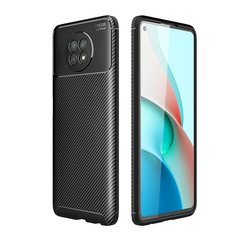 Kuori Xiaomi Redmi Note 9 5G / 9T 5G Joustava Hiilikuitu