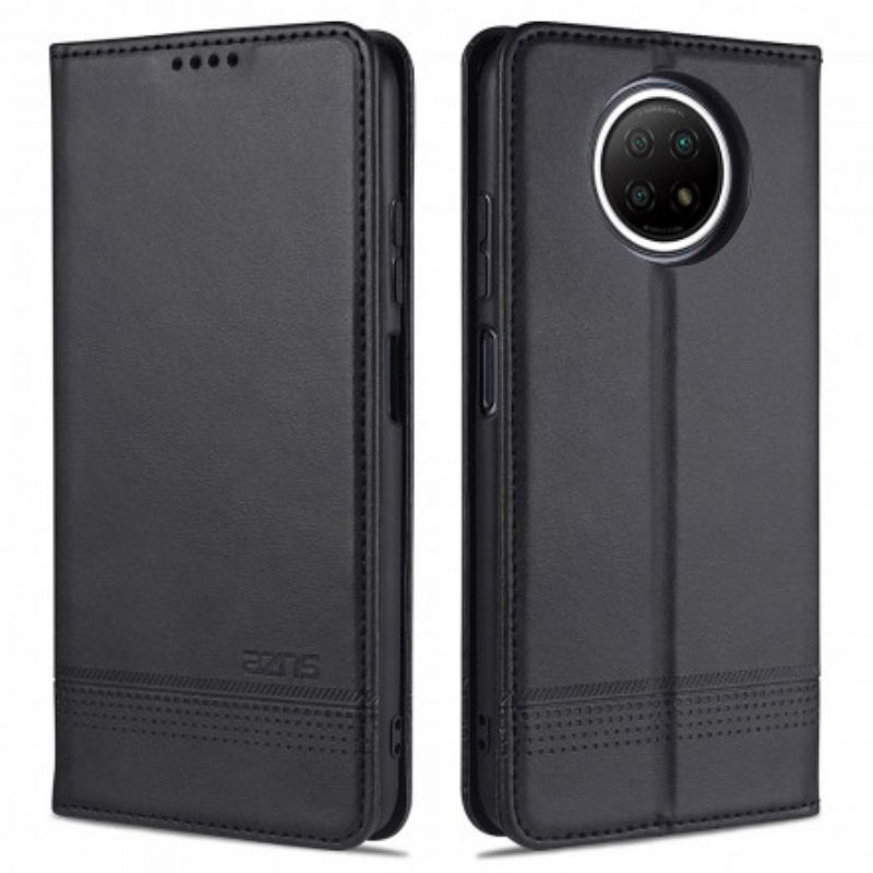 Puhelinkuoret Xiaomi Redmi Note 9 5G / 9T 5G Kotelot Flip Style Leather Azns