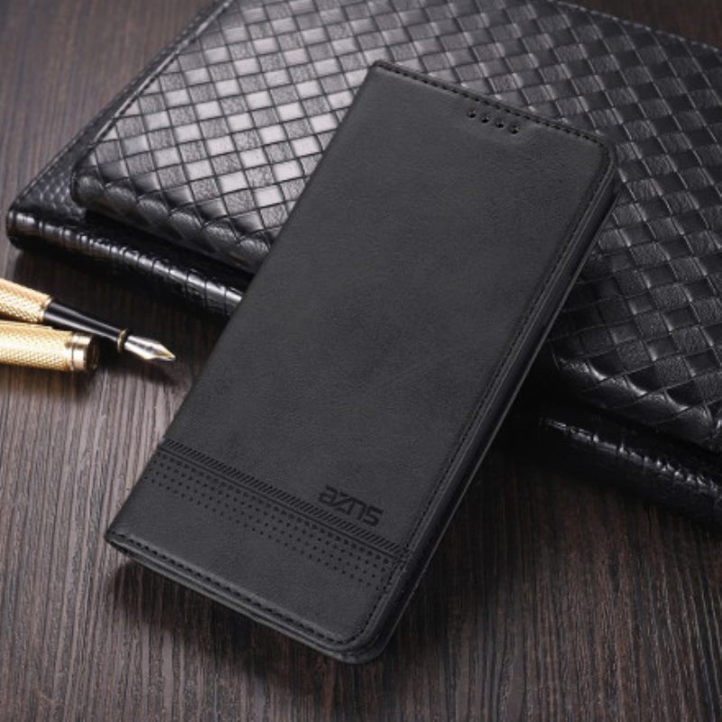 Puhelinkuoret Xiaomi Redmi Note 9 5G / 9T 5G Kotelot Flip Style Leather Azns