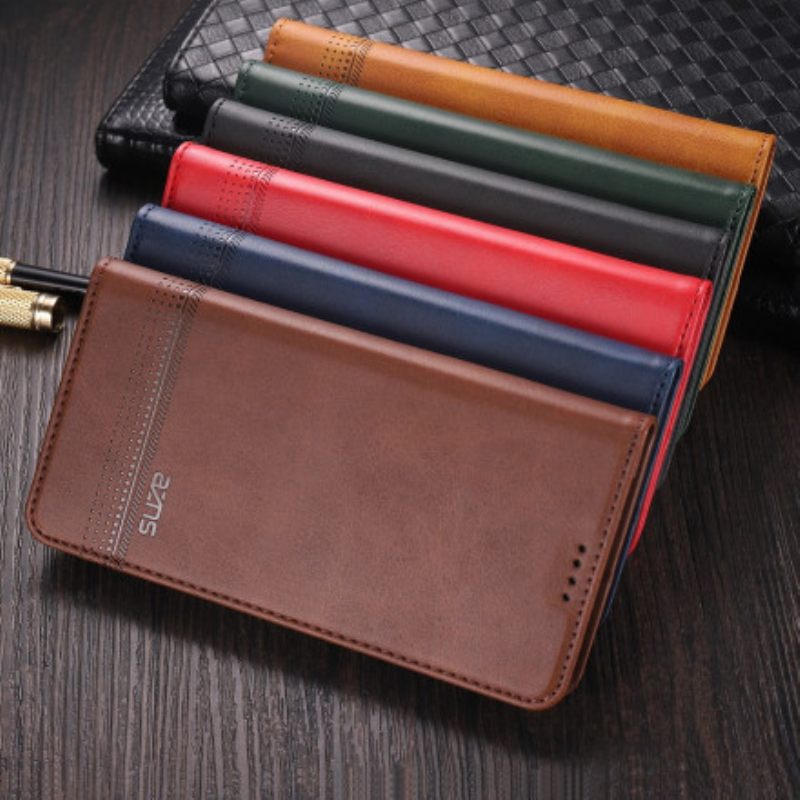 Puhelinkuoret Xiaomi Redmi Note 9 5G / 9T 5G Kotelot Flip Style Leather Azns