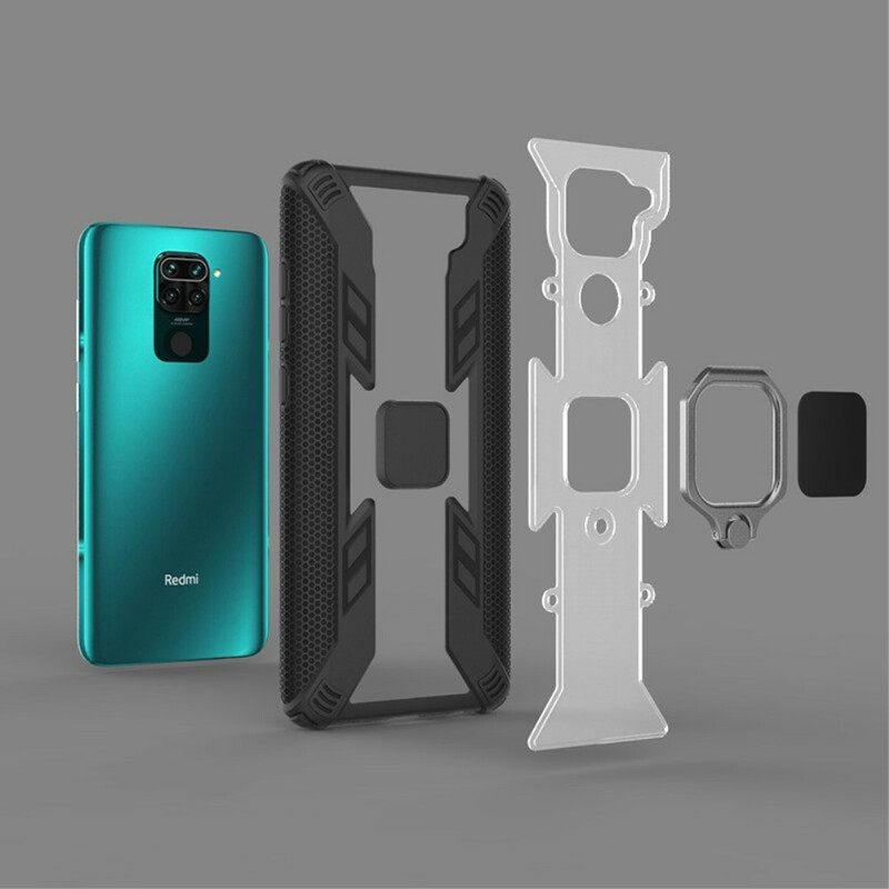 Case Xiaomi Redmi Note 9 Warrior Renkaalla