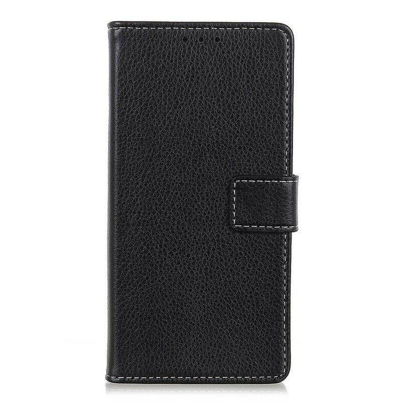 Flip Case Xiaomi Redmi Note 9 Litchi-nahkatehosteompeleet