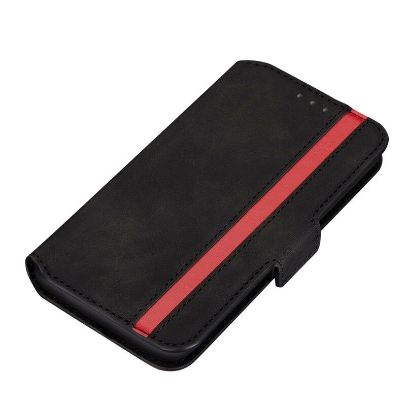 Kotelot Xiaomi Redmi Note 9 Bicolor Pystyviiva