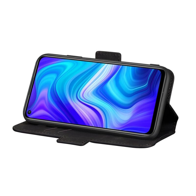 Kotelot Xiaomi Redmi Note 9 Bicolor Pystyviiva