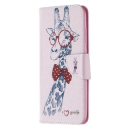 Kotelot Xiaomi Redmi Note 9 Brainy Giraffe