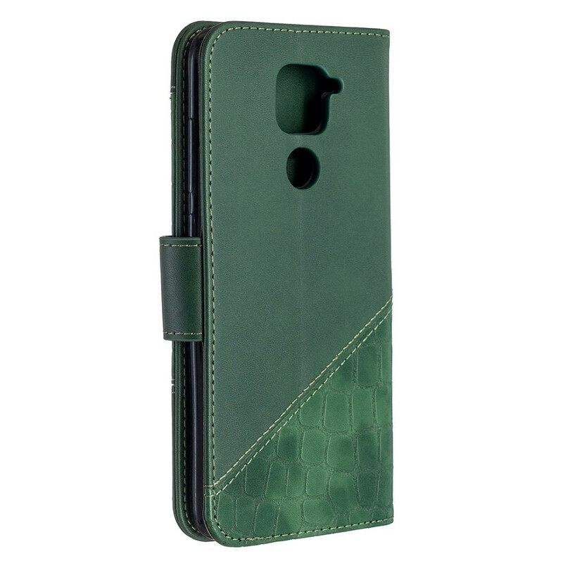 Kotelot Xiaomi Redmi Note 9 Classic Crocodile Skin Effect