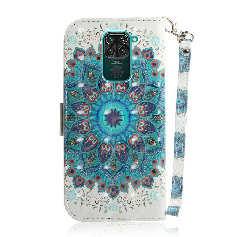 Kotelot Xiaomi Redmi Note 9 Suojaketju Kuori Magistral Strappy Mandala