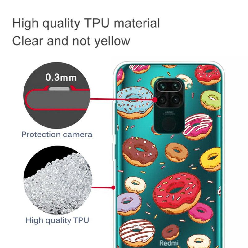 Kuori Xiaomi Redmi Note 9 Love Donuts