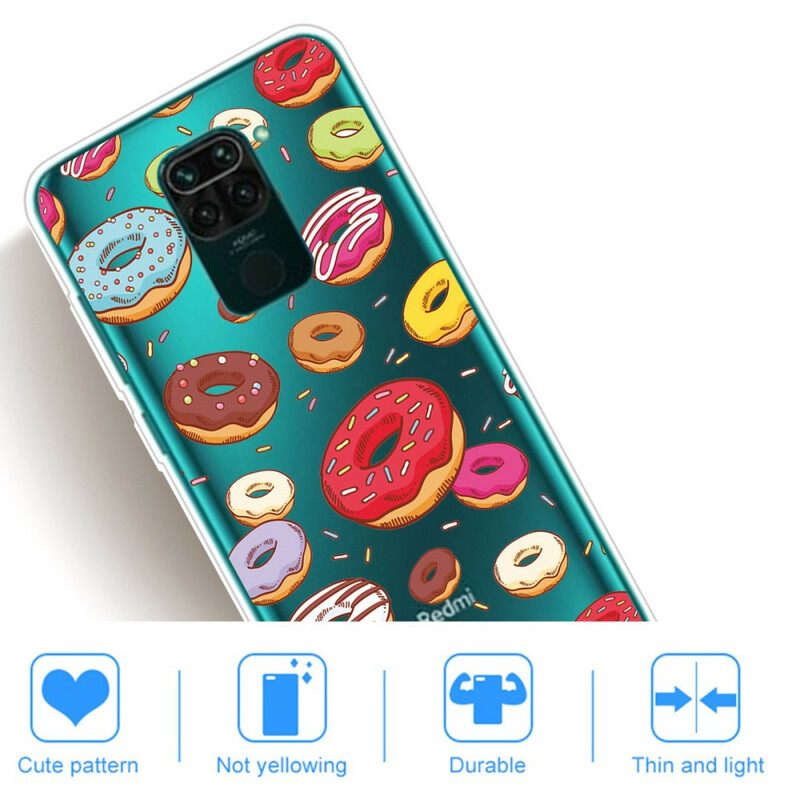 Kuori Xiaomi Redmi Note 9 Love Donuts