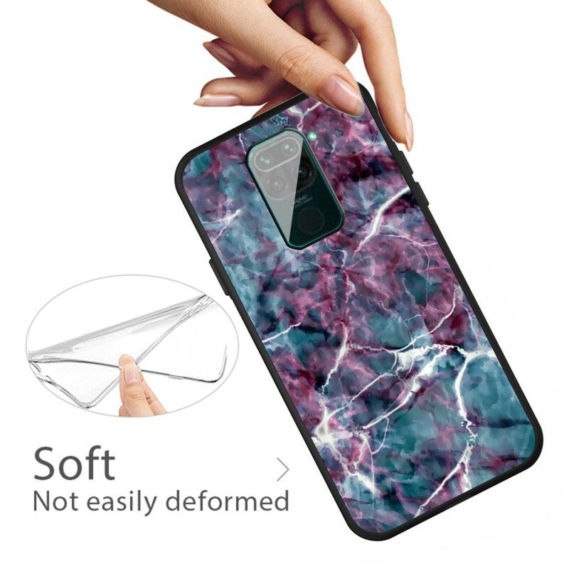 Kuori Xiaomi Redmi Note 9 Purple Marble