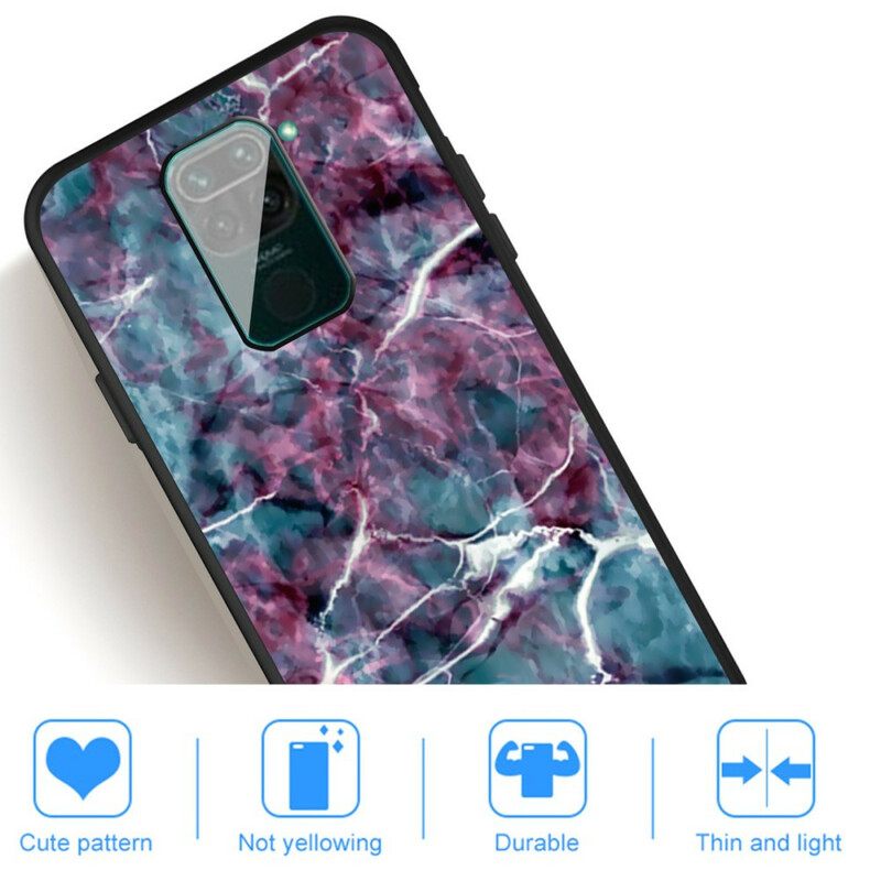 Kuori Xiaomi Redmi Note 9 Purple Marble