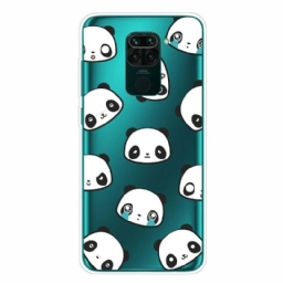 Kuori Xiaomi Redmi Note 9 Sentimental Pandas