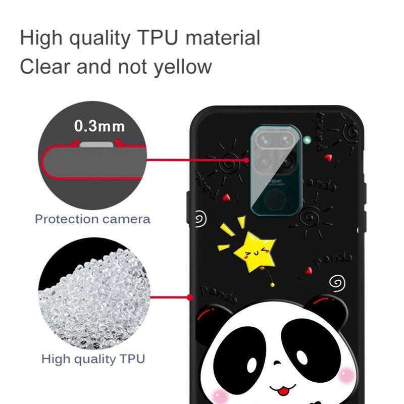 Kuori Xiaomi Redmi Note 9 Star Panda