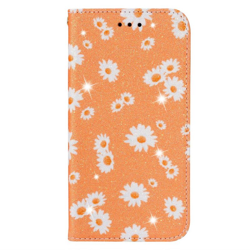 Puhelinkuoret Xiaomi Redmi Note 9 Kotelot Flip Daisies