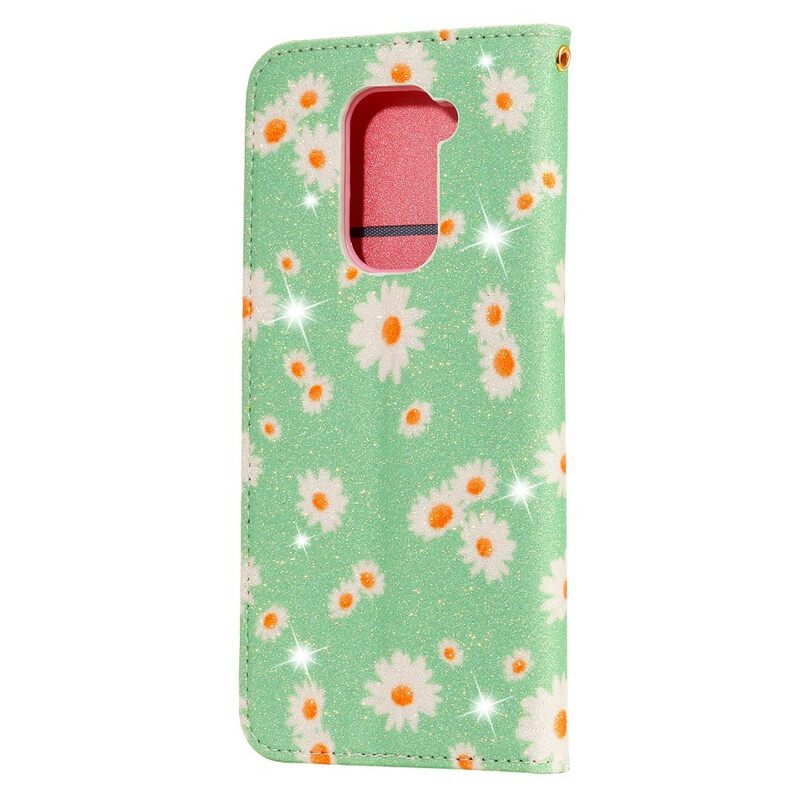 Puhelinkuoret Xiaomi Redmi Note 9 Kotelot Flip Daisies