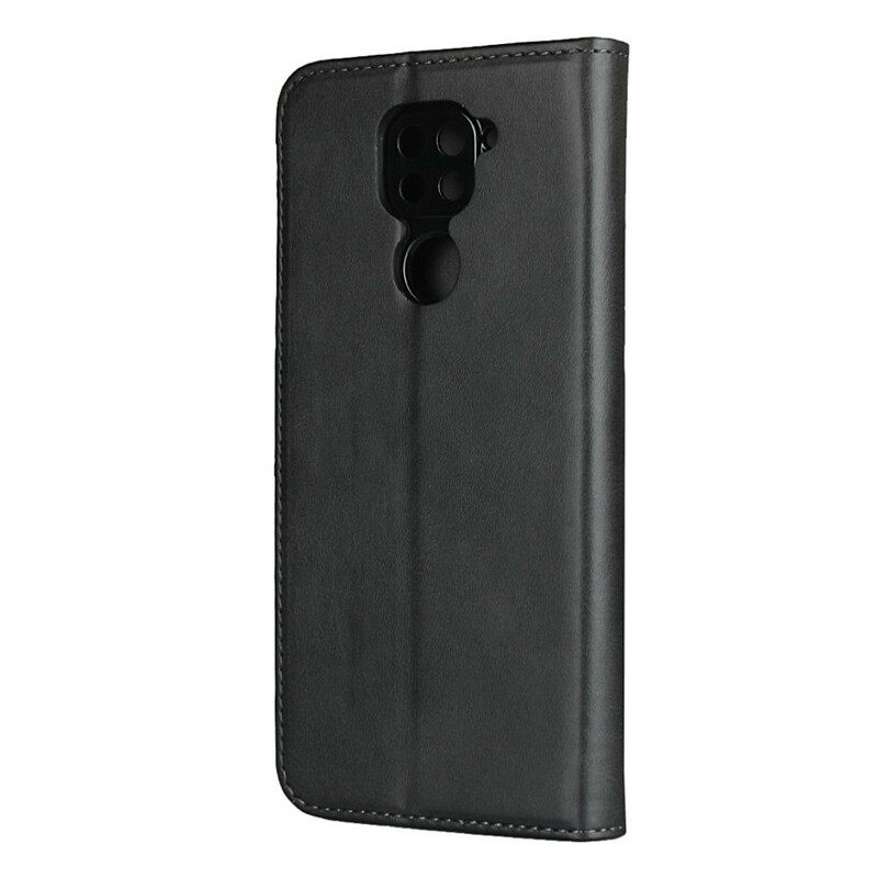 Puhelinkuoret Xiaomi Redmi Note 9 Kotelot Flip Premium Faux Leather Tikkaukset