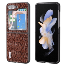 Kuori Samsung Galaxy Z Flip 5 Abeel Crocodile Skin Style