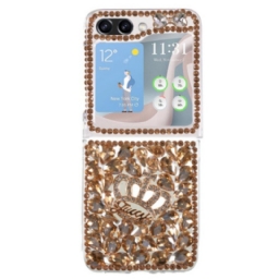 Kuori Samsung Galaxy Z Flip 5 Crown Charms