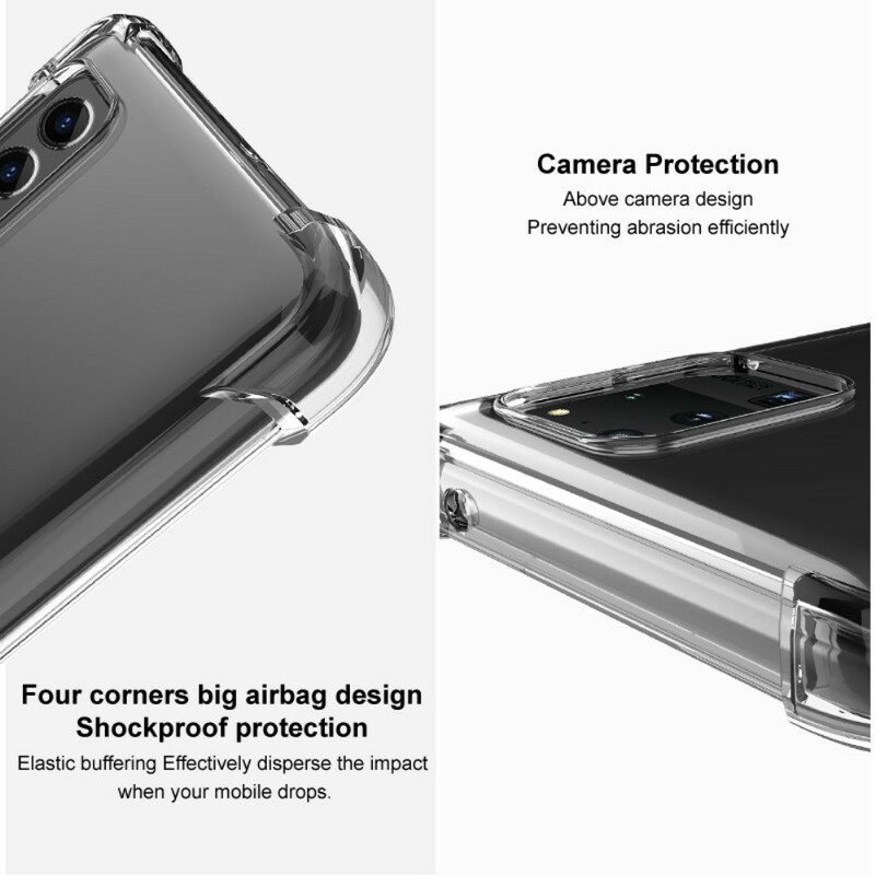 Case Google Pixel 6 Pro Läpinäkyvä Silkkinen Imak