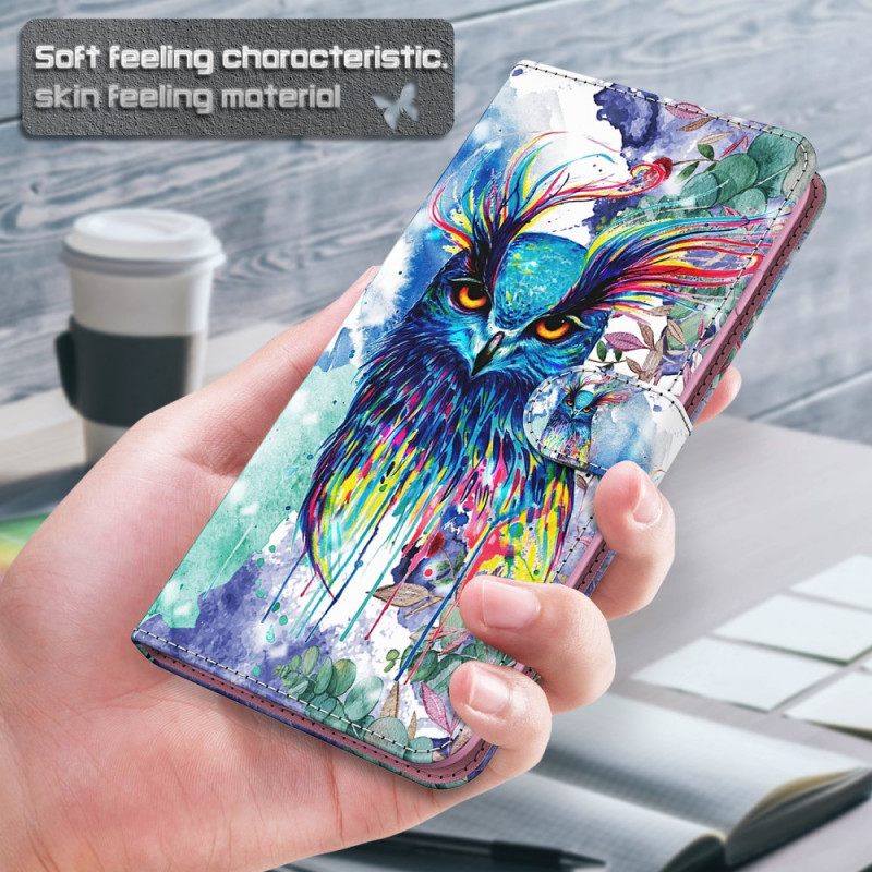 Flip Case Google Pixel 6 Pro Bird Watercolour