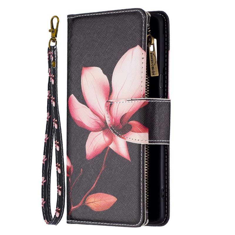 Flip Case Google Pixel 6 Pro Flower Vetoketjullinen Tasku