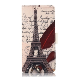 Flip Case Google Pixel 6 Pro Runoilijan Eiffel-torni