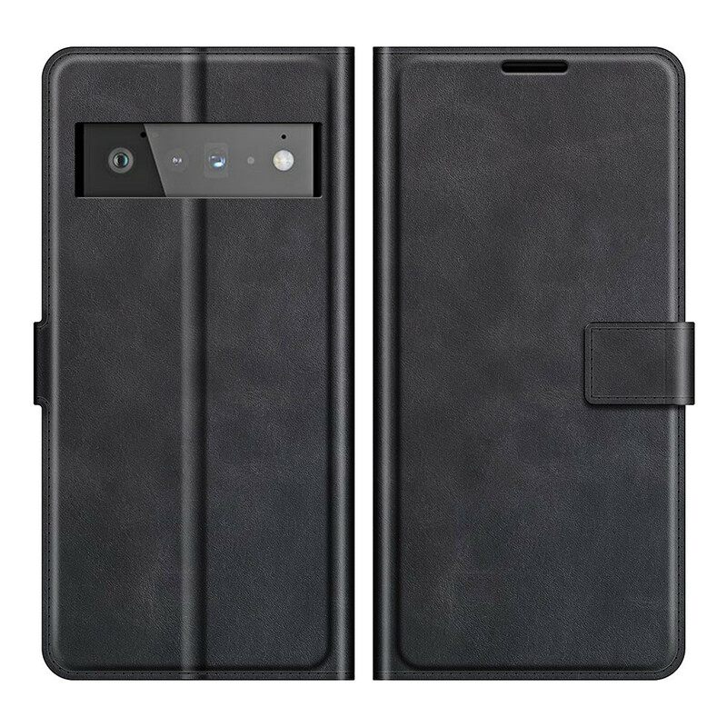 Flip Case Google Pixel 6 Pro Slim Extreme Leather Effect