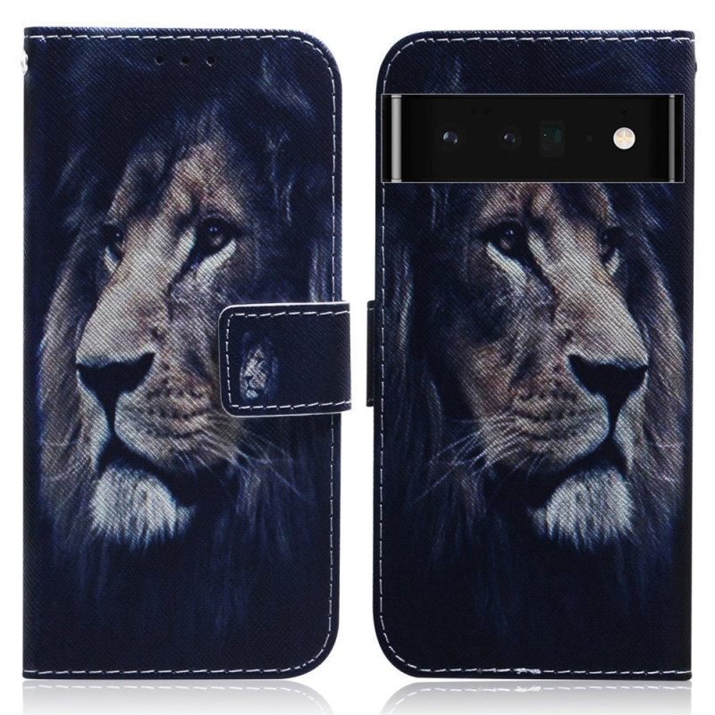 Kotelot Google Pixel 6 Pro Dreaming Lion