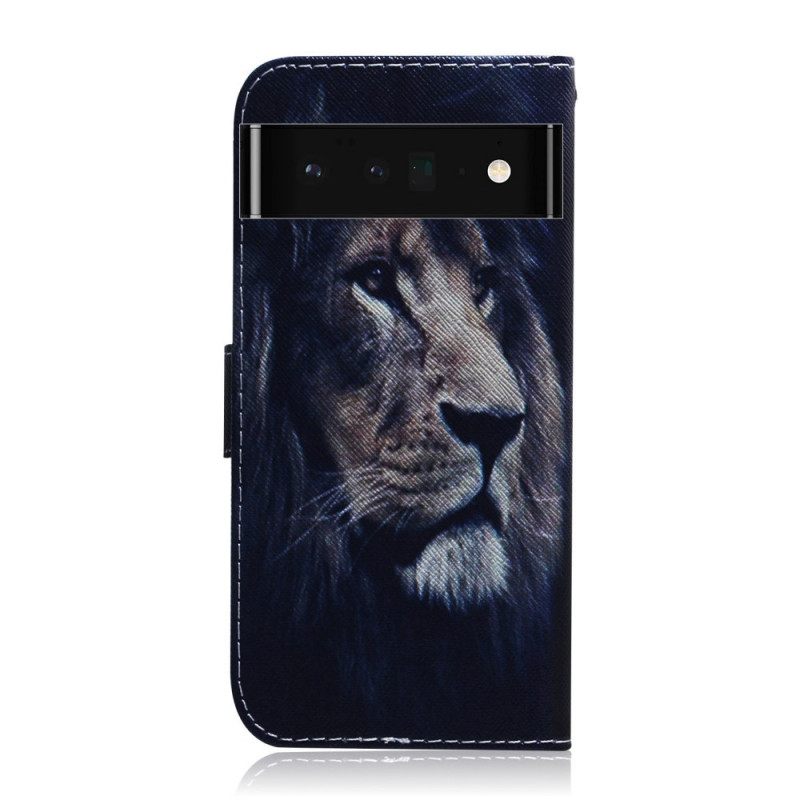 Kotelot Google Pixel 6 Pro Dreaming Lion