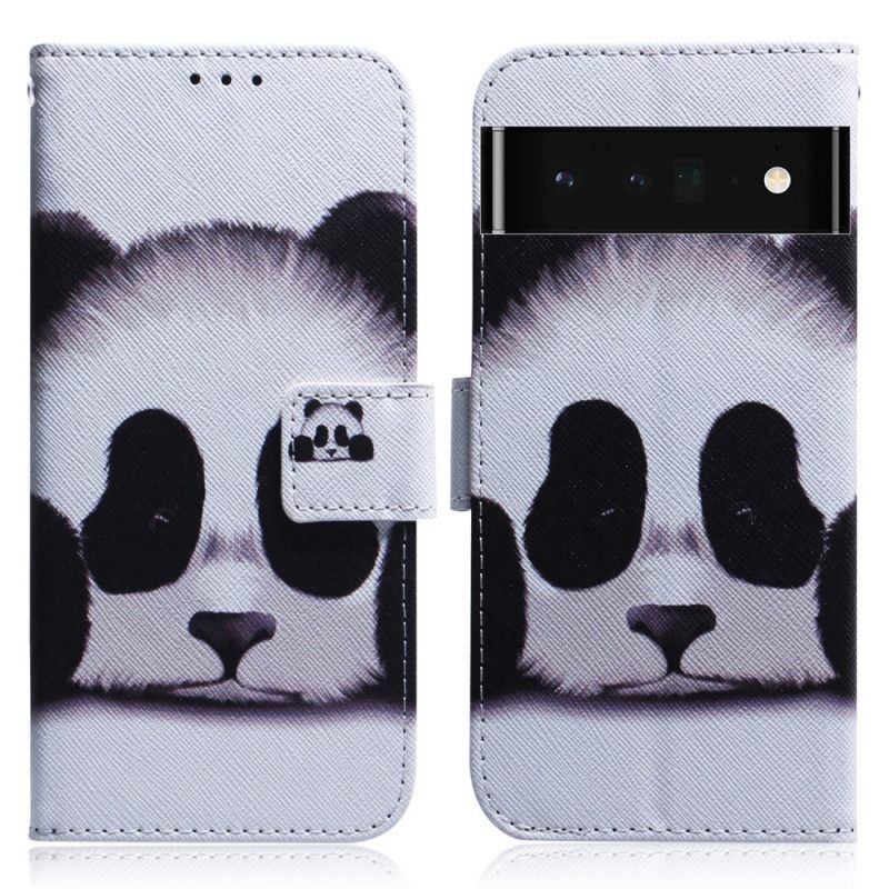 Kotelot Google Pixel 6 Pro Panda Kasvot