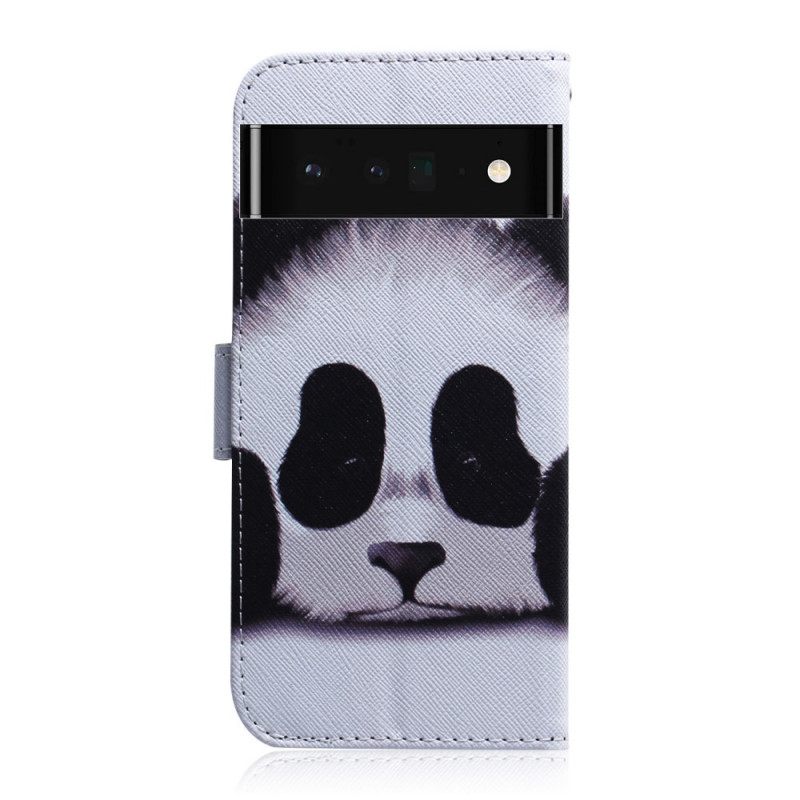 Kotelot Google Pixel 6 Pro Panda Kasvot