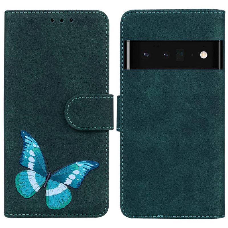 Kotelot Google Pixel 6 Pro Skin-touch Butterfly