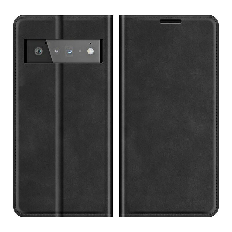 Puhelinkuoret Google Pixel 6 Pro Kotelot Flip Skin-touch