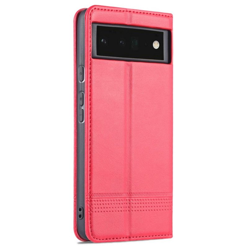 Puhelinkuoret Google Pixel 6 Pro Kotelot Flip Style Leather Azns