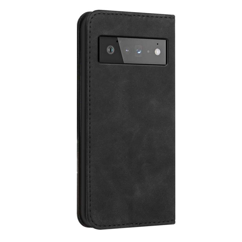 Puhelinkuoret Google Pixel 6 Pro Kotelot Flip Style Leather S-design