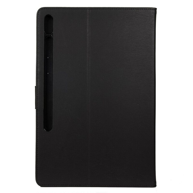 Flip Case Samsung Galaxy Tab S7 Plus / Tab S8 Plus Kukkaperhoset