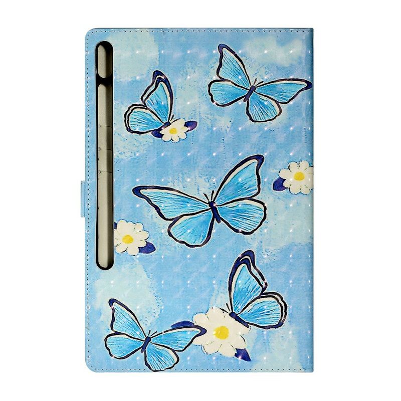 Kotelot Samsung Galaxy Tab S7 Plus / Tab S8 Plus Butterfly Fairy