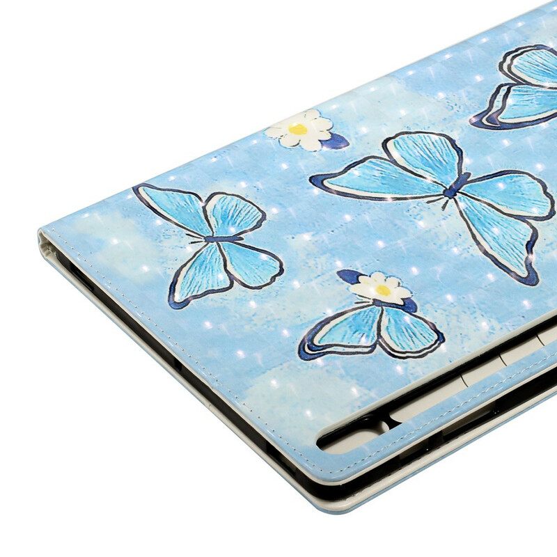 Kotelot Samsung Galaxy Tab S7 Plus / Tab S8 Plus Butterfly Fairy