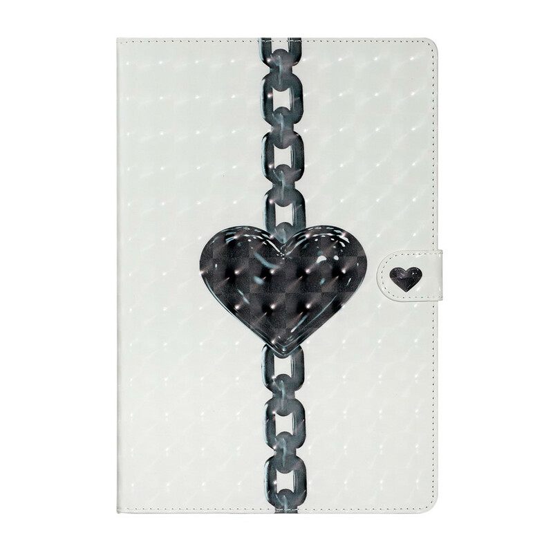 Kotelot Samsung Galaxy Tab S7 Plus / Tab S8 Plus Chaised Heart