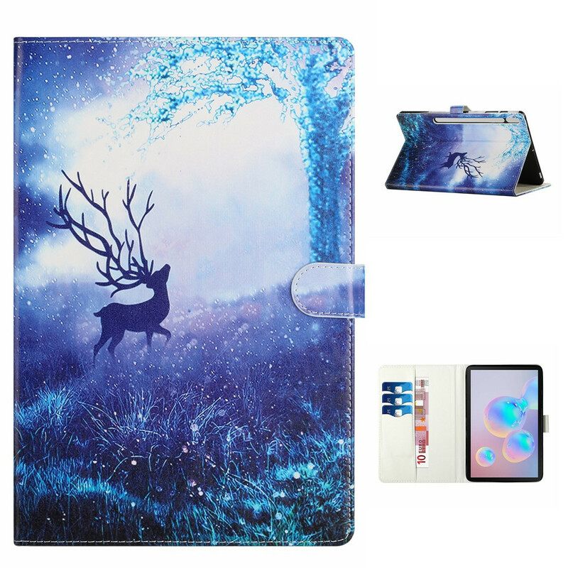 Kotelot Samsung Galaxy Tab S7 Plus / Tab S8 Plus Deer