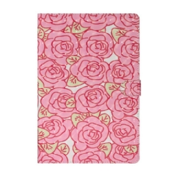 Kotelot Samsung Galaxy Tab S7 Plus / Tab S8 Plus Flowers