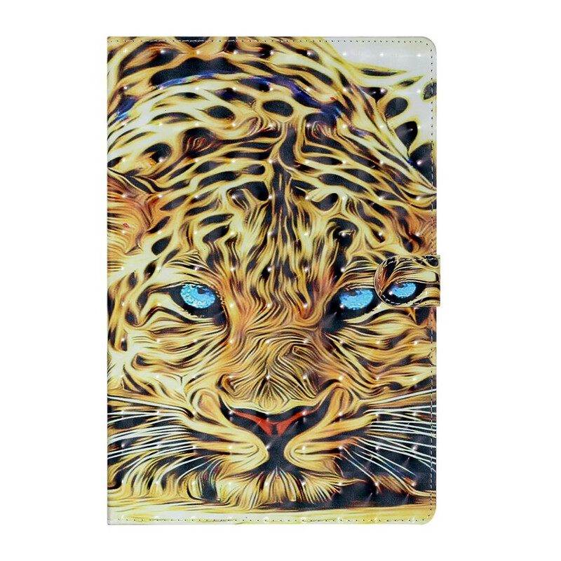 Kotelot Samsung Galaxy Tab S7 Plus / Tab S8 Plus Tiger Art