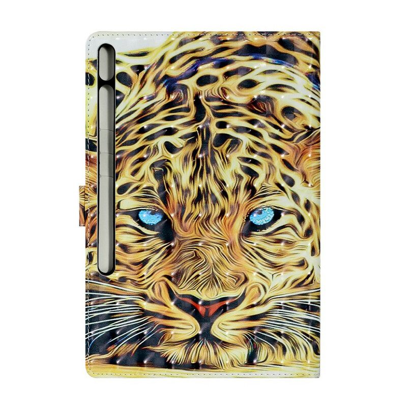 Kotelot Samsung Galaxy Tab S7 Plus / Tab S8 Plus Tiger Art